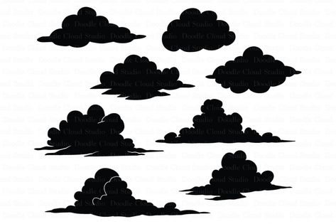 cloud svg - Google Search Cloud Stencil, Jesus Drawings, Cartoon Clouds, Cloud Vector, Free Cloud, Silhouette Design Studio, Cloud Drawing, Egypt Art, Cricut Joy