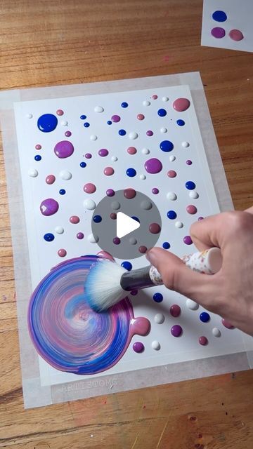 Squeegee Painting For Kids, Valentines Day Art For Kids, Hand Painting For Kids, Creative Painting Ideas For Kids, Geometric Painting Ideas, Scrap Painting, Easy Things To Paint On Canvases, Fun Painting Techniques, Kids Painting Ideas On Canvas