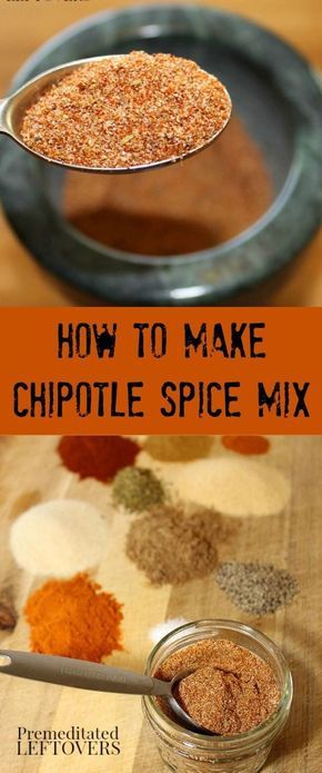 How to make chipotle spice mix - A homemade chipotle seasoning mix recipe using crushed chipotle peppers and spices from your pantry. Includes ideas for using this chipotle spice mix recipe in dishes and meals. Diy Spice Mix, Homemade Dry Mixes, Homemade Chipotle, Homemade Seasoning, Chipotle Seasoning, Dry Rub Recipes, Dry Rubs, Homemade Spice Mix, Spice Blends Recipes