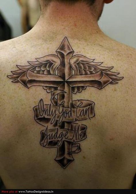 56 Best Cross Tattoos for Men | Improb Cool Cross Tattoos, Cross With Wings Tattoo, Cross Tattoo Meaning, Unique Cross Tattoos, Tattoo Son, Celtic Cross Tattoos, Cross Tattoos For Women, Cross Tattoo For Men, Wing Tattoo Designs