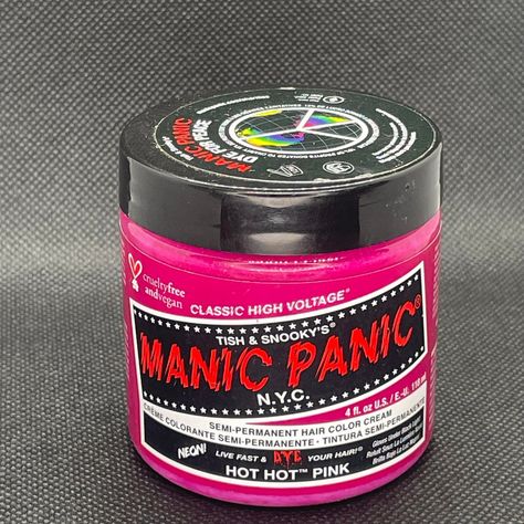 Manic Panic Classic Formula Semi Permanent Hair Color Cream Is One Of The Best Of Its Kind, Giving Hair Bold, Brilliant Color. Change Your Hair Color Easily With This Cream. Mixable Colors & Tones: All Manic Panic Hair Colors Are Safe To Mix To Create Custom Shades, Making The Possibilities Of Shades Endless! Combine Any Formula With The Manic Panic Mixer/Pastel-Izer To Create Soft, On-Trend Pastel Hues. Ready To Use, No Developer Required. Cruelty-Free, Vegan Formula: This Color Cream Hair Dye Yellow Hair Dye, Madison Reed Hair Color, Manic Panic Hair Dye, Styles Wigs, Manic Panic Hair Color, Clairol Root Touch Up, Manic Panic Hair, Easy Hair Color, Grey Hair Coverage