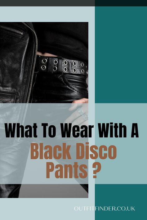 Disco pants, along with a lot of other 70s and 80s wear, is right back in the height of fashion these days, so you may find yourself with a pair of these beauties – and less of an idea of what to wear with them. For what to wear with black disco pants, read on – we’ve discovered the best looks for you. Disco Fever Outfit, Disco Pants Outfit, Wide Leg Pants Women, Disco Fever, Disco Pants, Black Wide Leg Pants, Disco Outfit, Pants Outfit, Fashion Advice