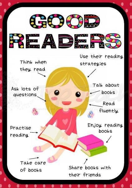 good readers Library Quotes, Library Posters, Class Poster, Milestone Pictures, Good Readers, Monthly Milestone, Reading Instruction, Readers Workshop, Teaching Literacy