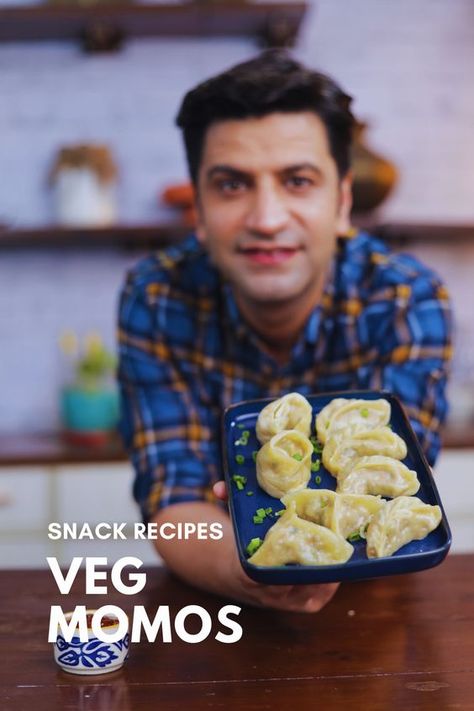 Simple Momos Recipe, Veg Momos Recipe Hebbars Kitchen, Momos Veg Recipe, Vegetarian Momos Recipe, Steam Momos Recipe, Vegetable Momos Recipe, Instant Food Recipes Veg, Veg Wraps Recipes, Momos Recipe Vegetarian