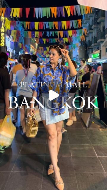 Wat Arun Bangkok Outfit, What To Wear In Thailand Women, Outfits For Thailand Vacation, Bangkok Outfit Ideas, Bangkok Outfit, I Love Mirrors, Bangkok Shopping, Bamboo Bags, Bangkok Fashion