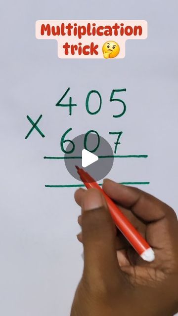 Maths Tricks Magic, Cross Multiplication, Maths Multiplication, Mental Math Tricks, Multiplication Tricks, Maths Tricks, Easy Math Activities, Teaching Math Strategies, Cool Math Tricks