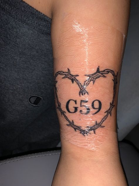 $b inspo love them forever #suicideboys #g59 #greyfivenine #ramirez #greyday #sb $ucideboy$ Tats, Scrim Tattoo Ideas, Grey 59 Tattoos Ideas, Greyfivenine Tattoo, G*59 Tattoo, Grey 59 Tats, G 59 Tattoos, Russ Tattoo Ideas, Sb Tattoo Ideas