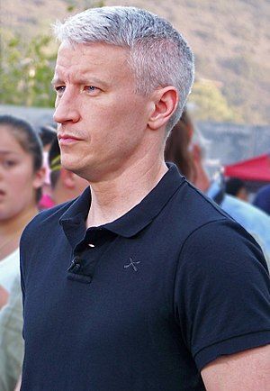 Anderson Cooper at Qualcomm Stadium during the... Anderson Cooper Shirtless, Cooper Wedding, Anderson Cooper, From Where I Stand, Be Gentle With Yourself, Love People, Stand By Me, Wedding Pictures, Coming Out