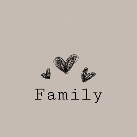 Family Aesthetic Quotes, Family Instagram Highlight Cover, Family Group Chat Profile Pictures, Íntagram Icon, Family Silhouette, Family Aesthetic, Vision Board Examples, Family Logo, Family Oriented