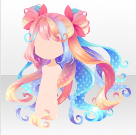 Coccopa Play Hair, Candy Hairstyles, Anime Hair Ideas, Cocoppa Hair, Candy Outfit, Candy Character Design, Candy Oc, Cocoppa Play Hair, Candy Drawing