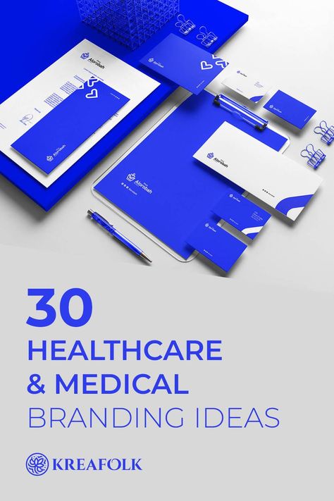 A fantastic doctor is hard to find and impossible to forget. Here are some of the most professional healthcare and medical branding ideas you should check! Medical Identity Design, Health Care Branding Design, Medical Conference Design, Modern Healthcare Branding, Medical Stationary Design, Clinic Brand Identity, Hospital Brand Identity, Medical Brand Identity Design, Healthcare Branding Design