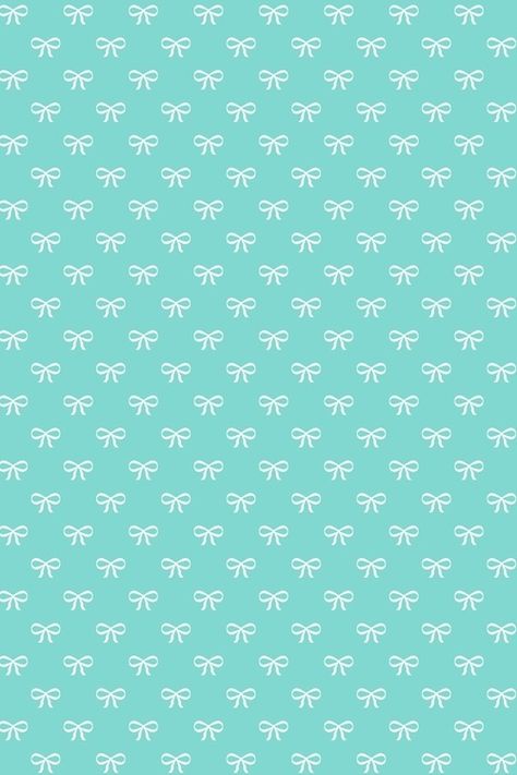 Little white bows girly cute blue phone bows pattern wallpaper teal backgrounds seamless Tiffany Blue Wallpapers, Tiffany Blue Background, We Heart It Wallpaper, Sf Wallpaper, Motifs Textiles, Bow Wallpaper, Teal Wallpaper, 패턴 배경화면, Teal Background