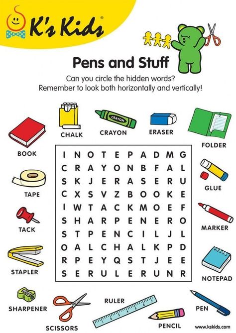 Word Puzzles For Kids, Kids Word Search, Multiplication Games, English Activities For Kids, English Exercises, Learning English For Kids, English Games, English Worksheets For Kids, Kids English