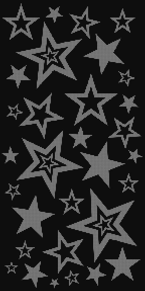 Star Wallpaper Y2k Lockscreen, Star Wallpapery2k, Y2 K Wallpaper, Black And White Y2k Stars Wallpaper, Cute Dark Wallpapers Aesthetic Iphone, Black Wallpapery2k, Black Star Wallpaper Y2k Laptop, Star Screen Wallpaper, Wallpaper Backgrounds Homescreen