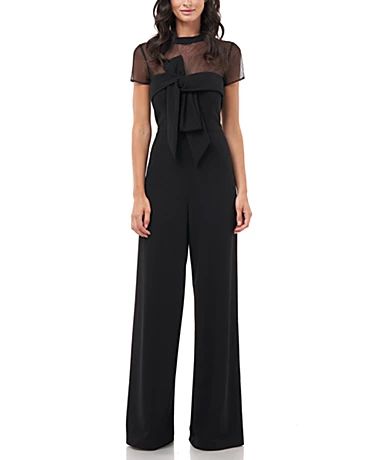 Formal Jumpsuit, Crepe Jumpsuit, Womens Black Shorts, Jumpsuit Dressy, Dressy Pants, Jumpsuit Outfit, Jumpsuit Online, Jumpsuit With Sleeves, Wide Leg Jumpsuit