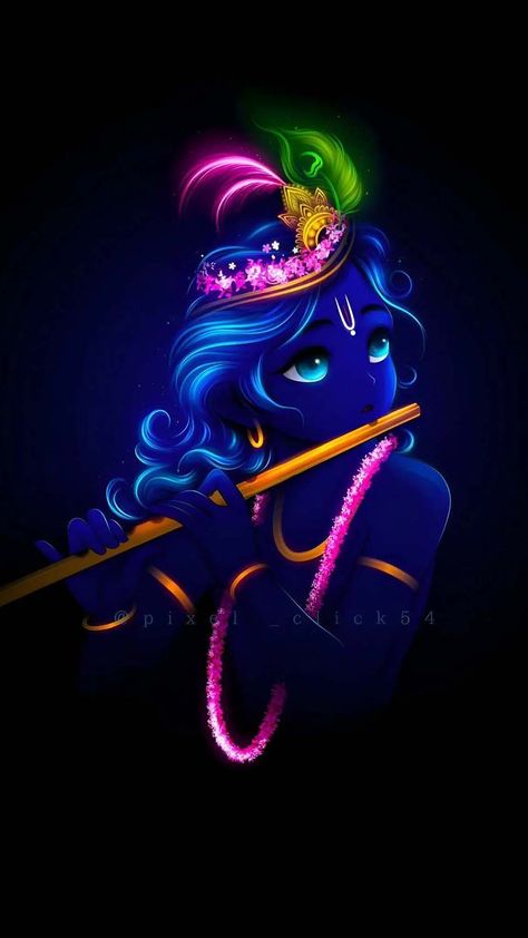 Shree Krishna Amoled iPhone Wallpapers Radha Krishna Animated Images, Krishna Profile Pic, Krishna 4k Wallpaper, Radha Krishna Dp, Mahadev Dp, Krishna Dp, Pics Art App, Krishna Pic, Cartoon Love Photo