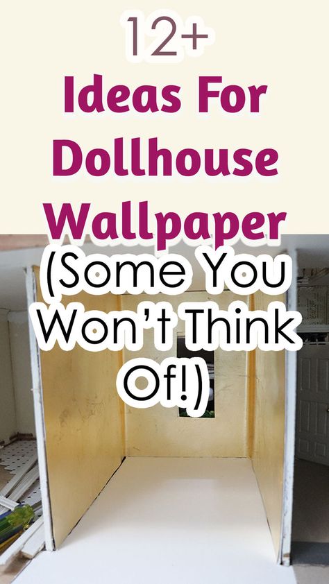 12 Dollhouse Wallpaper Material Ideas For Miniature DIY Projects. Use this list for your DIY dollhouse remodel and wallpaper designs. Dollhouse DIY Ideas Projects | building a dollhouse diy ideas simple | how to build a doll house diy | doll house makeover | doll house makeover diy ideas Doll House Makeover Diy, Build A Doll House, Haunted Dollhouse Diy Ideas, Victorian Dollhouse Interior, Dollhouse Diy Ideas, Building A Dollhouse, Doll House Makeover, Dollhouse Remodel, Doll House Diy