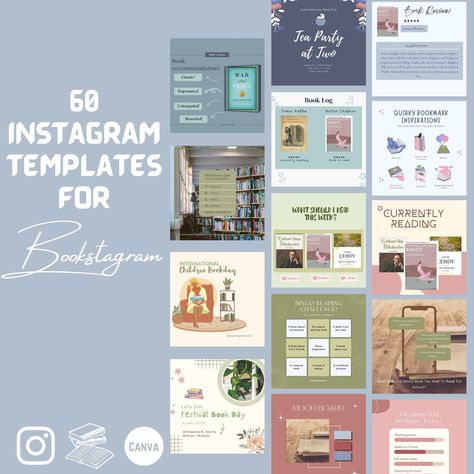 Bookstagram Graphic Design, Book Instagram Template, Book Review Template Instagram Post, Bookstagram Graphics, Book Review Instagram Post, Bookstagram Post Template, Instagram Book Post Ideas, Canva Bookstagram, Bookstagram Post Ideas