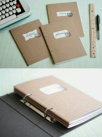 Make other little 3 ring binder a language center Projek Diy, Office Folder, Pola Kotak, Closet Diy, Paper Diy, Diy Bedroom, Diy Closet, Pretty Designs, Diy Planner