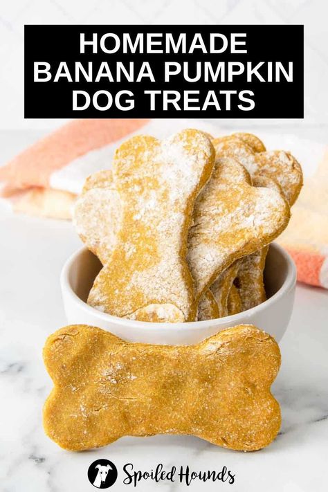 Homemade High Protein Dog Treats, Dog Treats Homemade No Egg, Soft Pumpkin Dog Treats Easy, Pumpkin Guts Dog Treats, Pumpkin Banana Dog Treats Recipe, Pumpkin And Banana Dog Treats, Banana Pumpkin Dog Treats, Easy Homemade Dog Treats Simple, Soft Pumpkin Dog Treats