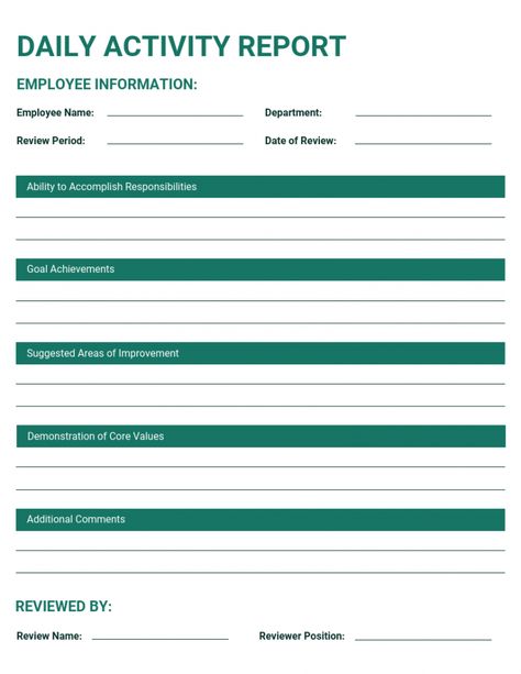 printable 50 essential business report templates venngage quarterly report template small business word Report Writing Template, Progress Report Template, Monthly Activities, Business Report, Daily Activity, Report Writing, Progress Report, Business Reviews, Writing Templates