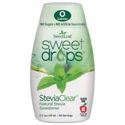 Just a few drops of SteviaClear are as sweet as 1 teaspoon of sugar. Drop this pure Stevia extract into your hot or iced coffee or tea. Sugar Alternatives, Liquid Stevia, Stevia Extract, Zero Calories, Organic Gardening Tips, Free Coffee, Artificial Sweetener, Natural Sweeteners, Wheat Free