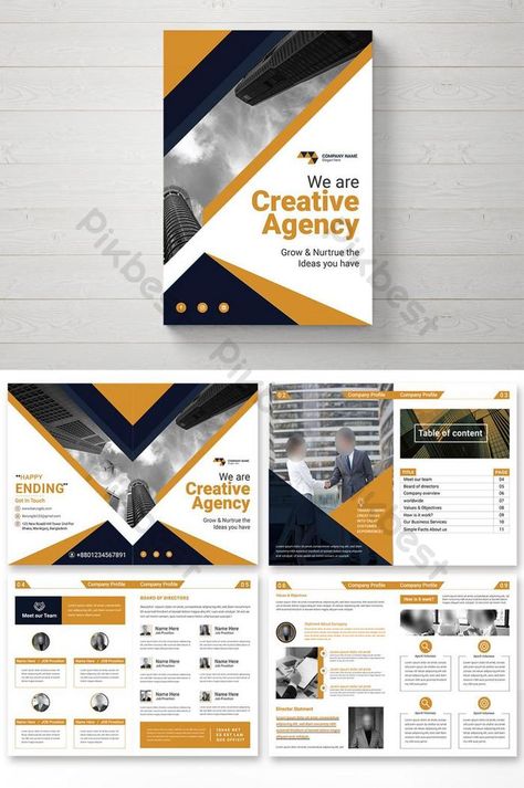 company profile Engineering Company Profile Design, Company Profile Design Templates Free, Brochure Graphic Design, Brochure Graphic, Exhibition Company, Corporate Profile, Architecture Company, Engineering Companies, Brochure Template Layout