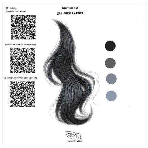 Hair color palette Ibispaint Recursos Paletas Black Hair Paleta de cabelo preto Ibispaintx edits Black Hair Color Palette, How To Shade Black Hair, Color Palette Ibispaint, Hair Color Quotes, Hair Color Palette, Black Hair Color Ideas, Ibispaint Codes, Random Oc, Quotes Beauty