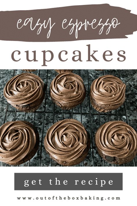 If you love a rich chocolate cupcake but you’re also a fan of coffee, this is the recipe for you! Enjoy these Simple Espresso Cupcakes! Espresso Cupcakes, Vegetarian Chocolate Cake, Cake Mix Doctor, Cake Mix Cupcakes, Doctor Cake, Best Chocolate Cupcakes, Chocolate Mayonnaise Cake, Chocolate Ganache Frosting, Coffee Cupcakes