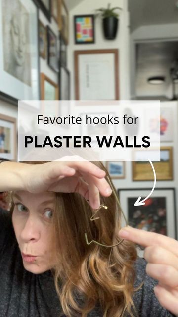 How To Hang On Plaster Walls, Hanging On Plaster Walls, Hanging Pictures On Plaster Walls, How To Hang Pictures On Plaster Walls, Monkey Hooks, Hang Pictures, Face Yoga Exercises, Painted Stairs, Hanging Artwork