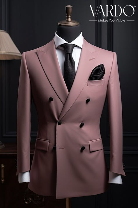 >>ORIGINAL ARTWORK AND CONTENT, PLEASE DO NOT COPY<< Men Suits, Suits For Man, Men's Double Breasted Dusty Rose Suit -Stylish Formal Blazer and Pants Set  Formal Attire, Formal piece Wedding Suit, Double Breasted, Formal Fashion Slim Fit Suit. Elevate your style with our sophisticated men's double-breasted dusty rose suit. This exquisite formal blazer and pants set exudes timeless charm and modern elegance. Crafted with precision and attention to detail, it's a must-have addition to your wardrobe for special occasions or formal events. 👔 Key Features: ✨ Premium Quality: Tailored to perfection, this suit is made from high-quality materials that ensure durability and comfort. 🌸 Unique Color: The dusty rose hue adds a touch of uniqueness to your ensemble, making you stand out effortlessly. Dusty Rose Suit Men, Outfit Wedding Men, Latest Coat Pant For Men Suits Wedding, Unique Suits For Men, Dusty Rose Suit, Double Breasted Blazer Men, Rosé Suit, Double Breasted Suit Men, Best Wedding Suits