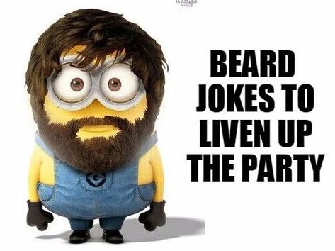 33 Beard Jokes to Liven Up Your Party Beard Jokes, Beard Party, New Jokes, Beard Humor, Awesome Beards, Friends Laughing, Life Of The Party, Dad Jokes, Hair Art