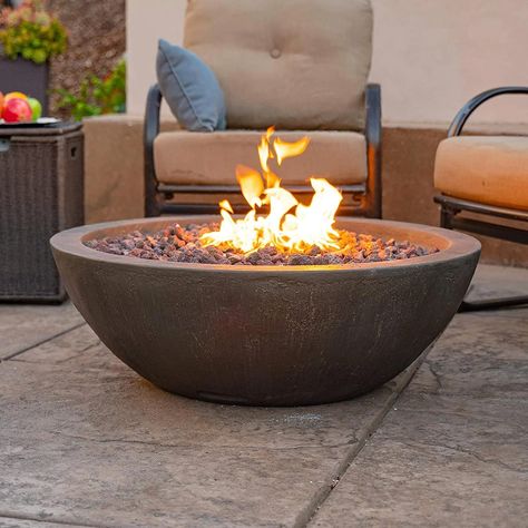 Small Gas Fire Pit, Round Propane Fire Pit, Propane Fire Bowl, Round Fire Pit Table, Outdoor Propane Fire Pit, Outdoor Gas Fireplace, Outdoor Fire Table, Natural Gas Fire Pit, Cool Fire Pits