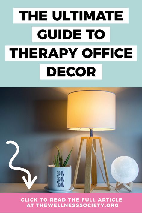 Calming Therapy Room, Art Therapy Office Design, Therapy Decor Office, Decorating Therapy Office, Office Calming Decor, Soothing Office Decor, Mental Health Therapist Office Decor, Cozy Office Ideas At Work, Calm Office Decor