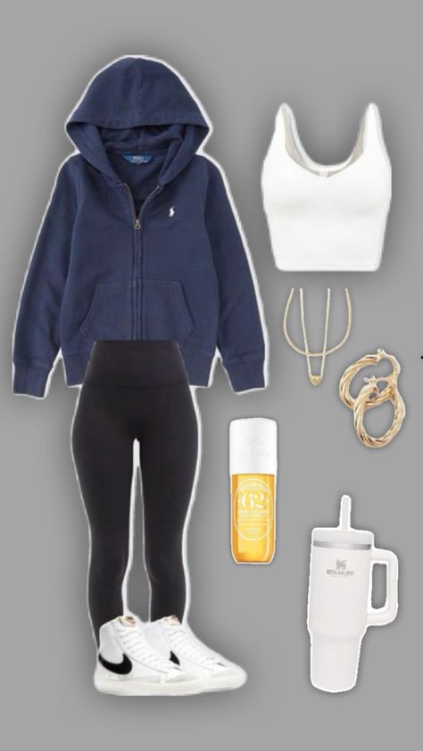 Sporty Comfy Outfits, Casual Sporty Outfits Summer, Clean Girl Clothes, Sporty Outfits Summer, Sporty Outfit Ideas, City Girl Style, Casual Sporty Outfits, Outfits Sporty, Sporty Outfit