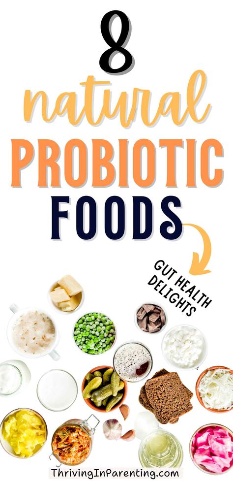 Eating natural probiotic foods might help your gut health. From yogurt to sauerkraut, these foods are as tasty as they are good for you. Discover the best foods to restore and maintain gut health with a wholesome diet for kids and adults. Incorporate gut-healthy whole foods and fermented options into your meals to promote a healthy gut. Explore a range of foods that are good for gut health, supporting overall well-being and immunity boosting. Miso Tempeh, Natural Probiotic Foods, Foods High In Probiotics, Prebiotic Foods, Fermented Milk, Probiotic Benefits, Nutrition Chart, Natural Probiotics, Nutrition Articles