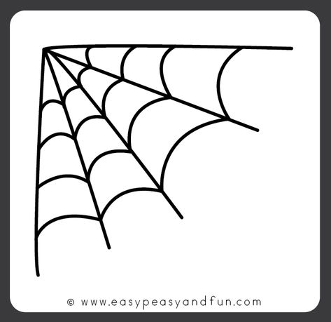 How to Draw a Spiderweb - Step by Step Cobweb Drawing Tutorial - Easy Peasy and Fun Cob Webs Drawing, Spider Web Easy Drawing, Cobweb Tattoo Design, Simple Spider Web Drawing, How To Draw Cobwebs, How To Draw Webs, How To Draw A Spider Web Step By Step, Spider Wed Drawings Easy, Easy Spiderweb Drawing