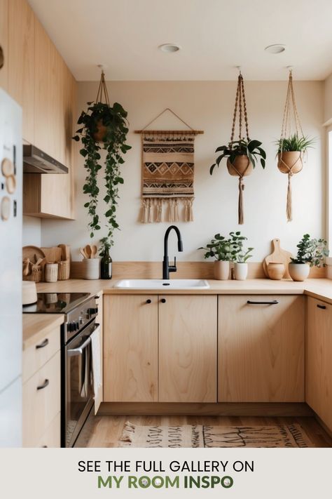 This pin features a collection of 34 stunning Scandi Boho kitchen styles that combine minimalist Scandinavian design with warm bohemian accents, using one vibrant image. Scandi Boho Kitchen, Boho Minimalist Home, Pastel Scandi, Boho Kitchen Ideas, Cozy Bohemian, Kitchen Styles, Cozy Minimalist, Scandi Boho, Scandinavian Minimalism