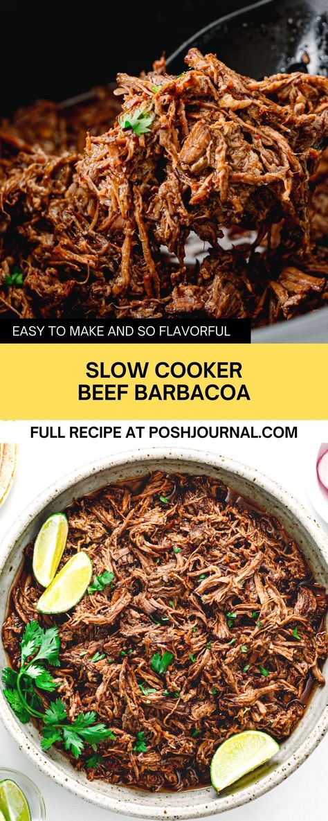 Mexican Pulled Beef Slow Cooker, Barbados Beef Tacos, Mexican Slow Cooker Beef, Slow Cooked Pulled Beef, Pull Beef Slow Cooker, Mexican Beef Barbacoa Slow Cooker, Pulled Beef Recipe, Slow Cooker Pulled Beef Tacos, Barbados Tacos