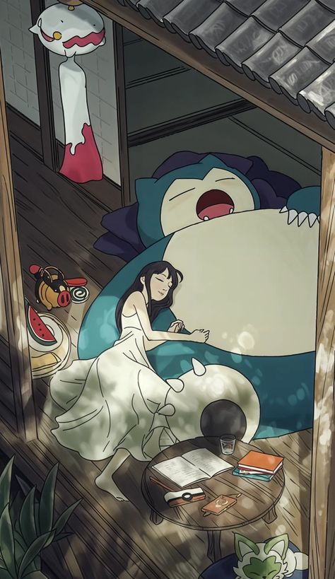 Pokemon Xy Wallpaper, Pokemon Aesthetic Wallpaper, Pokemon Wallpaper Aesthetic, Snorlax Art, Pokemon Aesthetic, Pokemon Artwork, Pokemon Snorlax, Pokemon Project, Pokemon Dragon