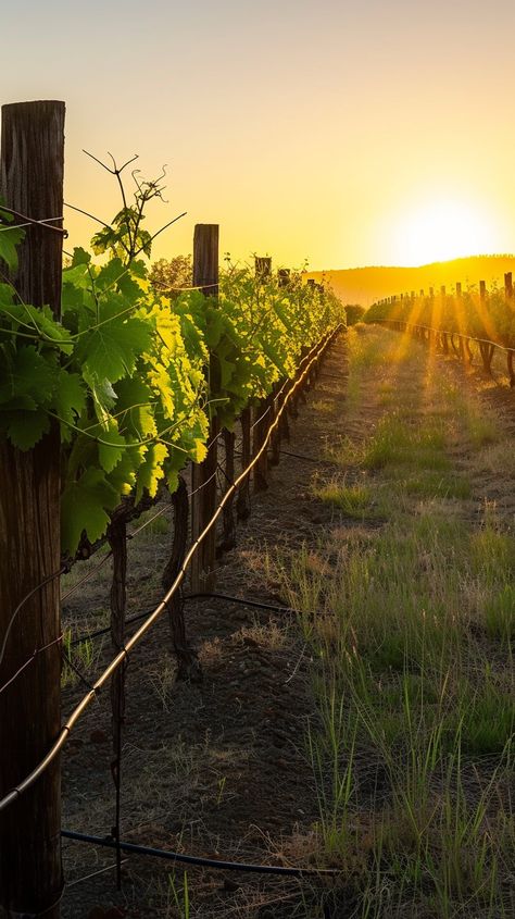 Sunset Vineyard Rows: Golden sunlight bathes the vineyard rows, showcasing the serene end to a day in the countryside. #sunset #vineyard #countryside #sunlight #grapevines #rows #agriculture #wooden #aiart #aiphoto #stockcake https://ayr.app/l/347n Vineyard Lifestyle, Winery Landscape, Italian Winery, Vineyard Photography, Italian Vineyard, Grape Vineyard, Wine Vineyards, The Vineyard, Castle House