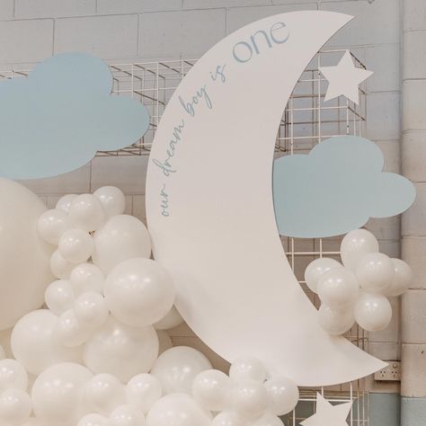 Our dream boy is one ~ ⠀⠀⠀⠀⠀⠀⠀⠀⠀ This dreamy event is still a favourite for us all. Soft blues and clouds of white, what a delight it was to create the designs 🤍🩵 Invitations, OTD Signage + Stationery @made.by.j.designs Styling @thestylistsguide_ Balloons @puffandpop Furniture @modernparty Venue @jacksonsquarethevenue Photography @visual_domain Dream Boy, Invitation Design, Balloons, Stationery, Photography, Furniture, White, Quick Saves, Design