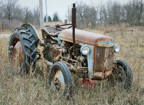 Tractor Photography, Ford 8n, Tractor Barn, Tractor Art, Tractor Photos, Country Aesthetic, Rasy Koni, Massey Ferguson Tractors, Farm Paintings