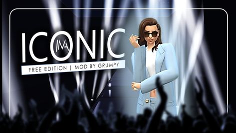 ICONIC MOD ACTIVE MODELING CAREER FREE EDITION ! FR ENG RU DE ES CHS CHT POL PL POR BR ! | Grumpy on Patreon Sims 4 Actor Career, Sims 4 Model Agency, Sims 4 Cc Model Career, Sims 4 Model Career, Sims 4 Traits, Play Sims 4, Coach Sportif, Sims 4 Expansions, Play Sims