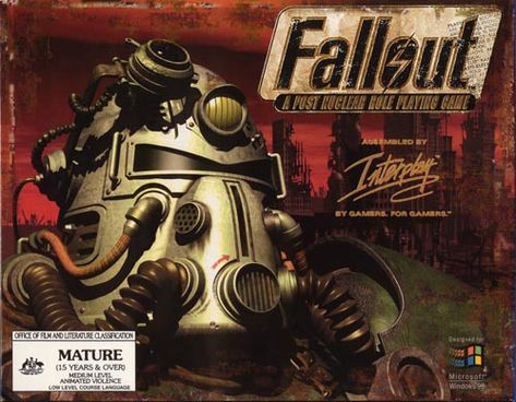 Portal:Fallout - The Fallout wiki - Fallout: New Vegas and more Fallout Pc, Happy 26th Anniversary, Fallout 2, Giant Bomb, Fallout Game, Game Cover, Vintage Video Games, Tv Tropes, Game Codes