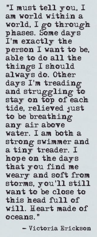 Head Full Of Thoughts, Victoria Erickson, Just Saying, So Me, Infj, Chronic Illness, Great Quotes, Beautiful Words, Inspire Me