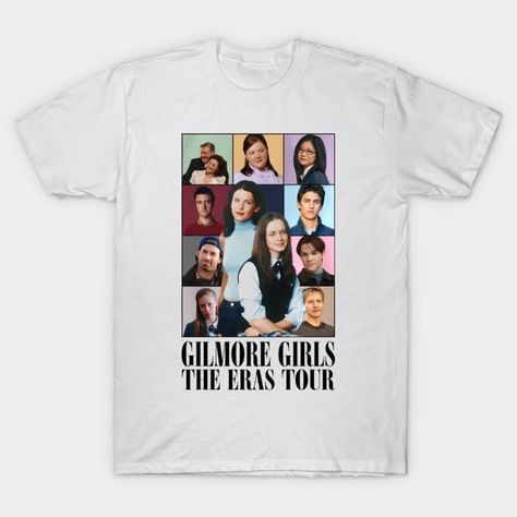 The Eras Tour Gilmore Girl  Stars Hollows Tv Show Gilmoregirls by rickey-wunsch Gilmore Girls Shirt, Gilmore Girl, Stars Hollow, Tour T Shirts, Gilmore Girls, Eras Tour, Shirt Designs, Tv Shows, Tshirt Designs