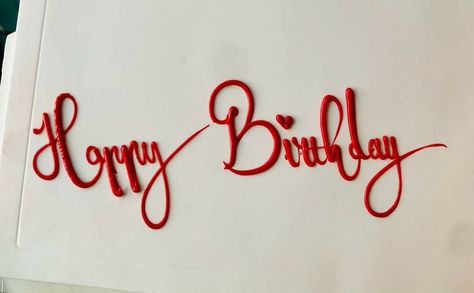 Cake Fonts Letters, Cake Writing Fonts, Happy Birthday Handwriting, Happy Birthday Writing Style, Happy Birthday In Cursive, Cake Letters, Happy Birthday Writing, Happy Birthday Words, Cake Lettering