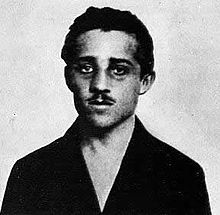 The man that set the wheels of war in motion.Gavrilo Princip, a Serbian National, shot and killed Austrian Archduke Franz Ferdinand and his wife on 1914 in Sarajevo. Gavrilo Princip, Franz Ferdinand, International University, Austro Hungarian, History Humor, Teenage Boys, World History, Serbia, First World