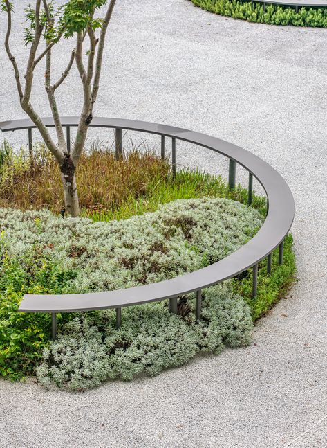 Landscape Seating, Urban Landscape Design, Public Space Design, Landscape Plants, Landscape Architecture Design, Urban Furniture, Garden Architecture, Have Inspiration, Garden Landscape